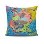Aberto Design Funda de Cojín Multicolor 43 x 43 cm